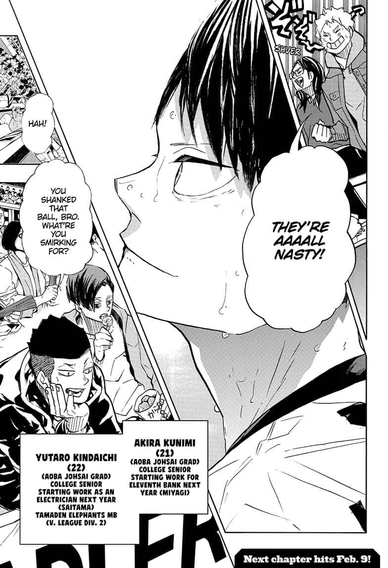 Haikyuu!! chapter 382 page 16