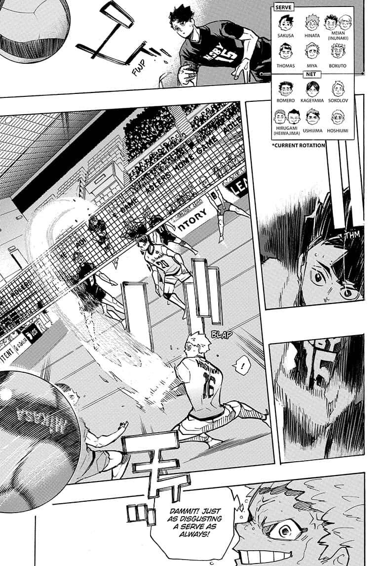 Haikyuu!! chapter 384 page 7