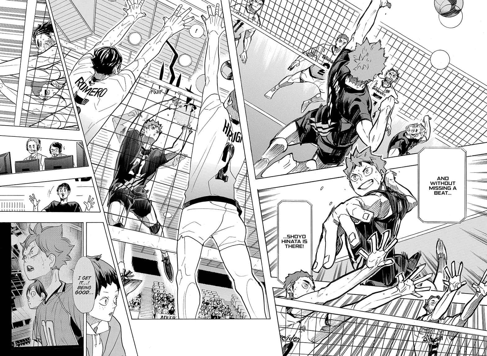 Haikyuu!! chapter 386 page 17