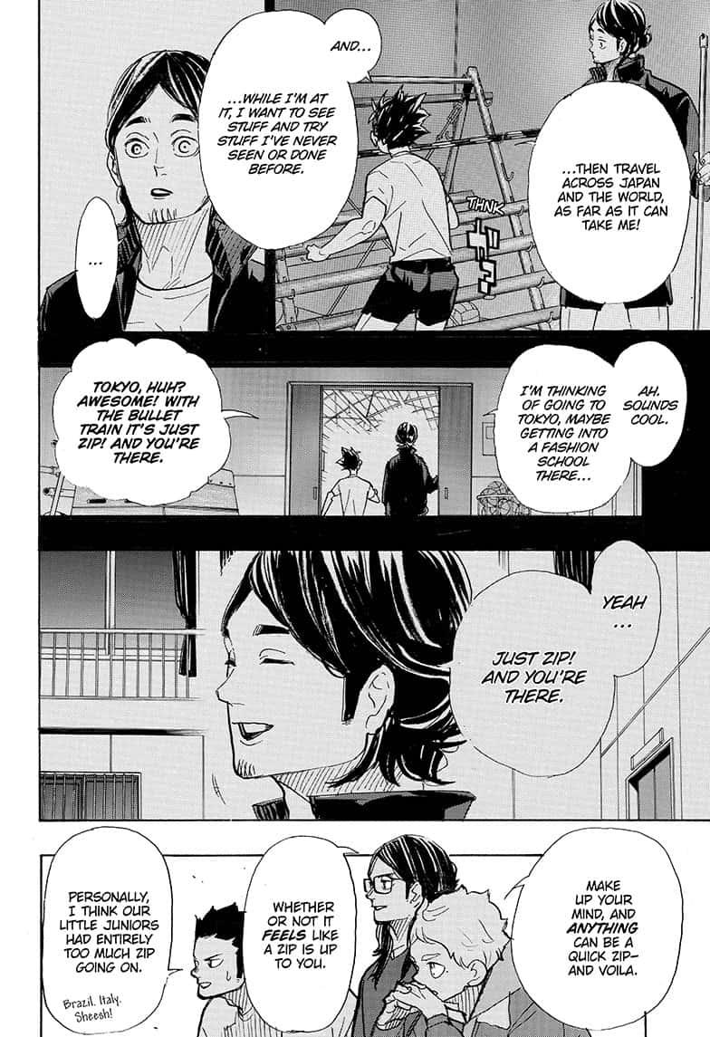Haikyuu!! chapter 386 page 5