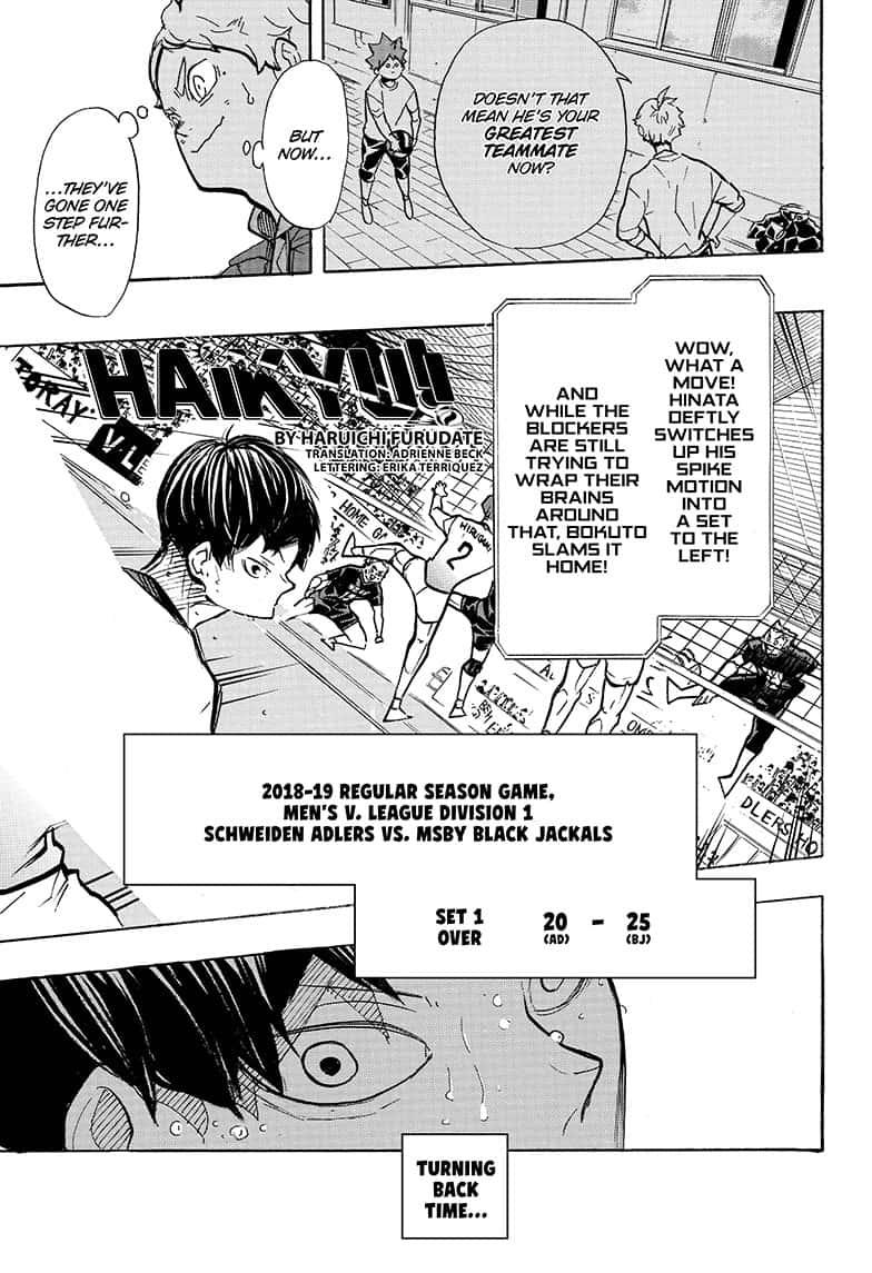 Haikyuu!! chapter 387 page 1