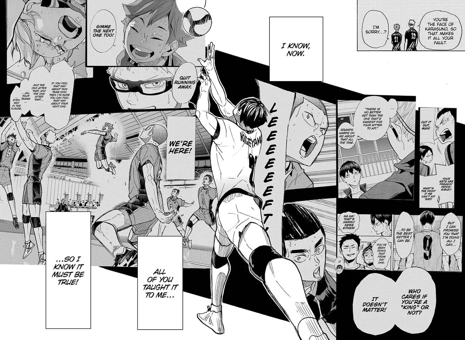 Haikyuu!! chapter 389 page 12