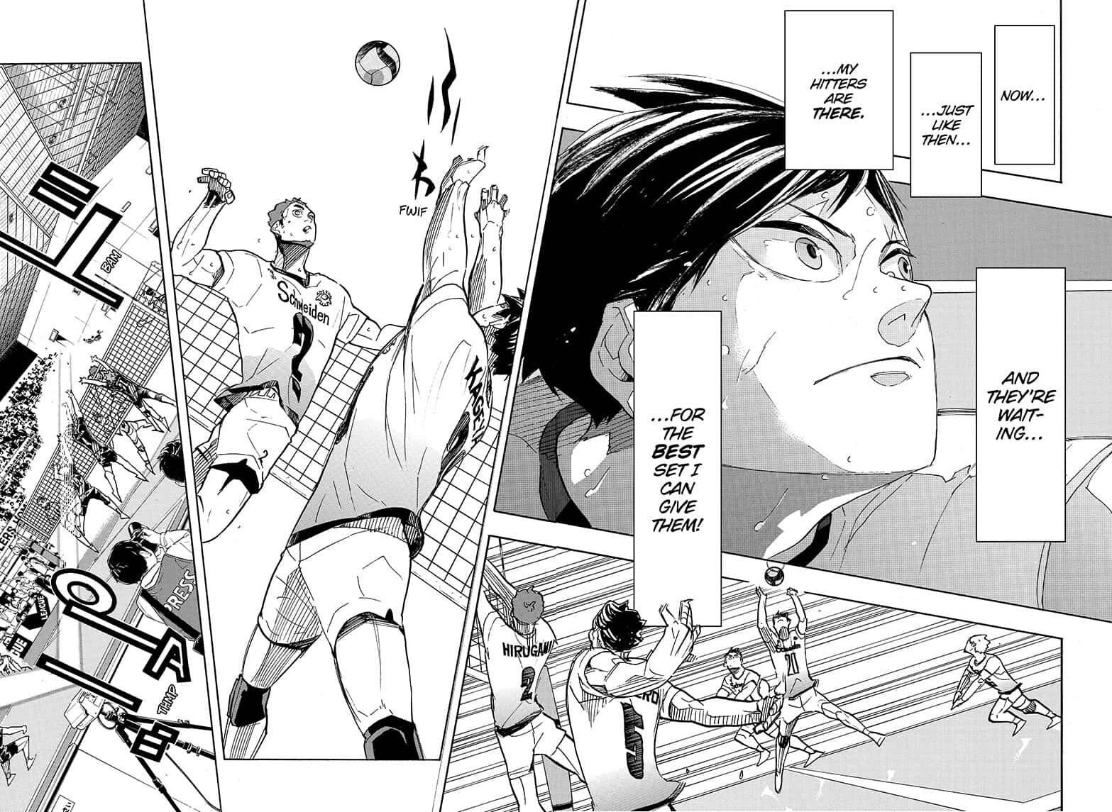 Haikyuu!! chapter 389 page 13