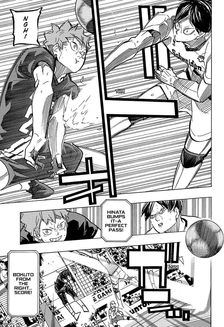 Haikyuu!! chapter 389 page 3