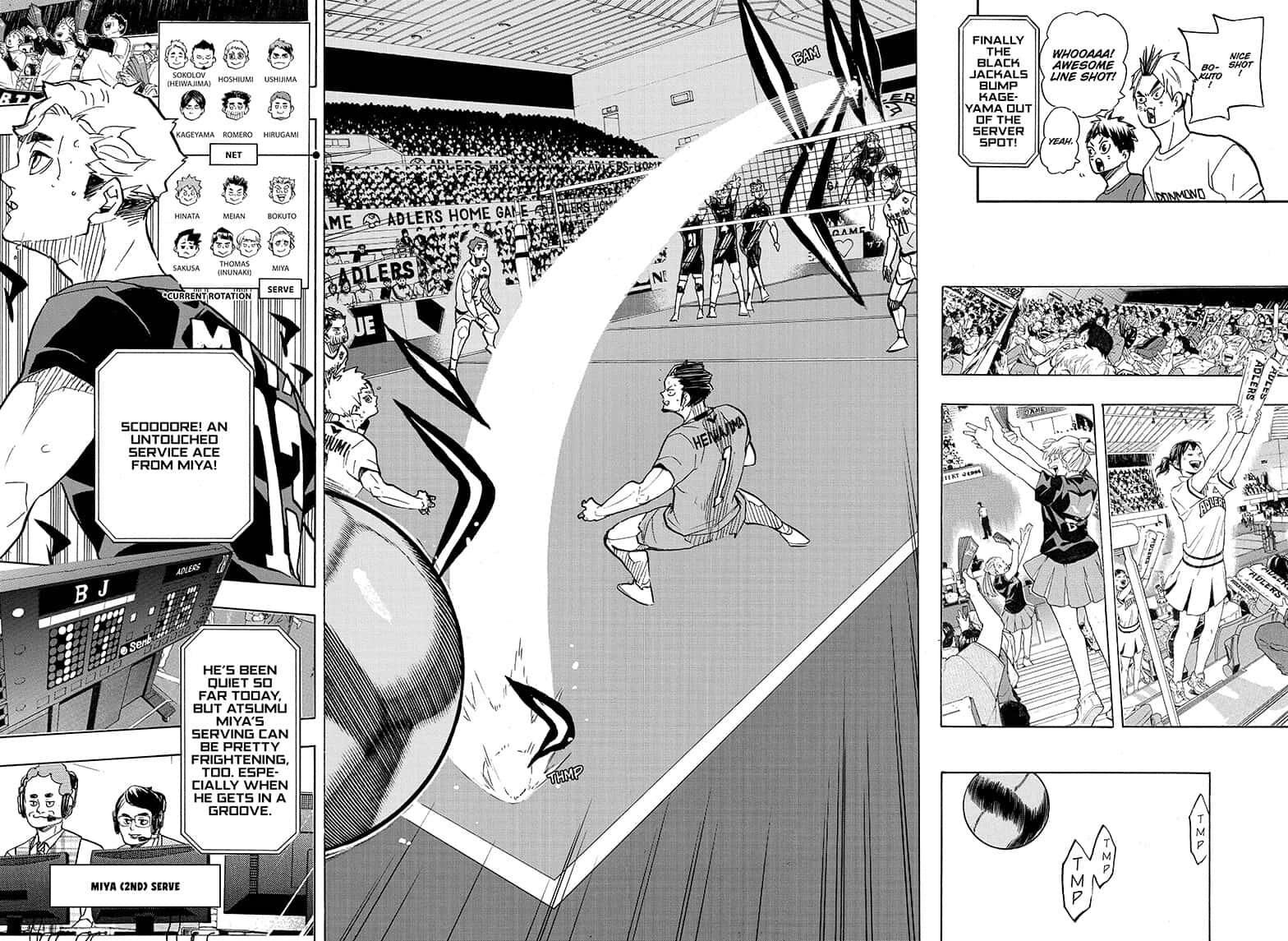 Haikyuu!! chapter 389 page 4
