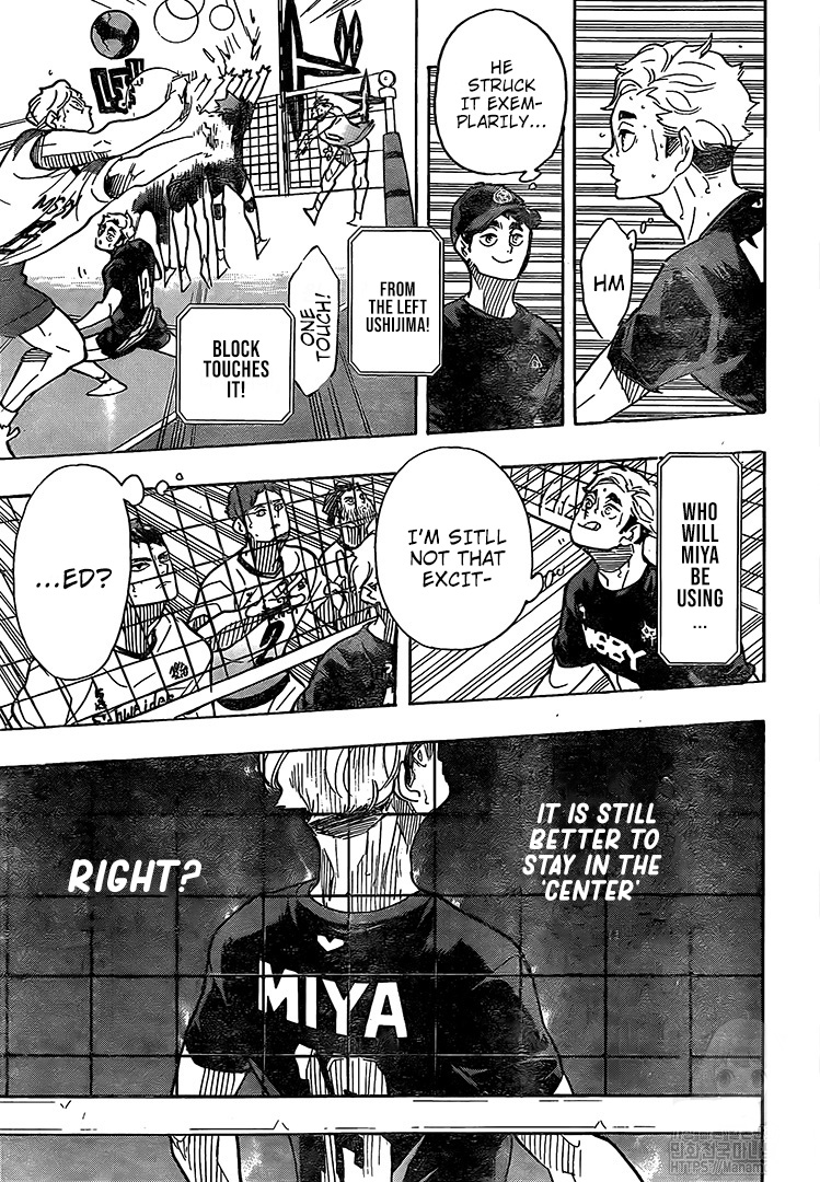 Haikyuu!! chapter 390 page 10
