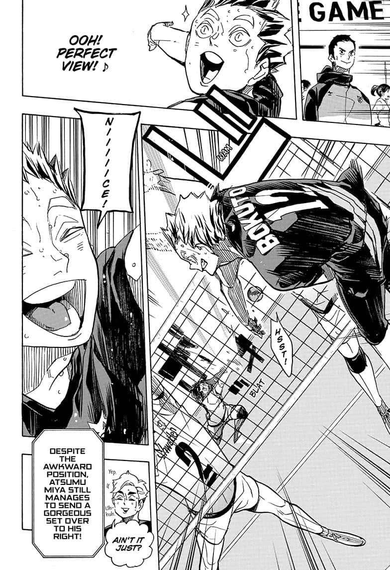 Haikyuu!! chapter 391 page 11