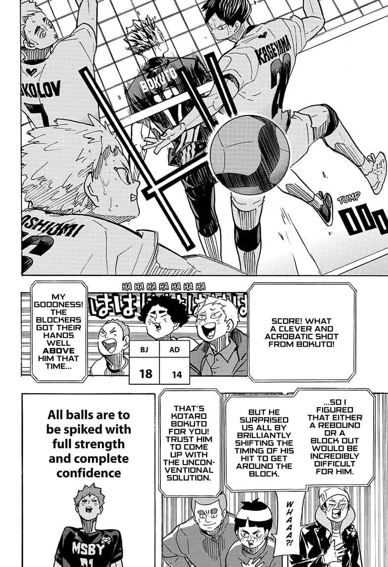 Haikyuu!! chapter 392 page 15