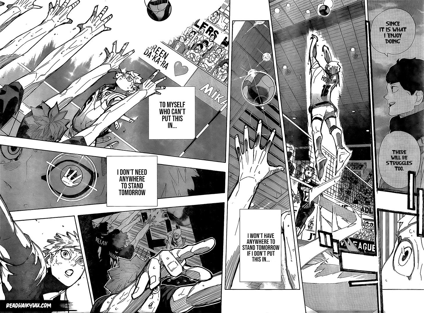 Haikyuu!! chapter 393 page 12