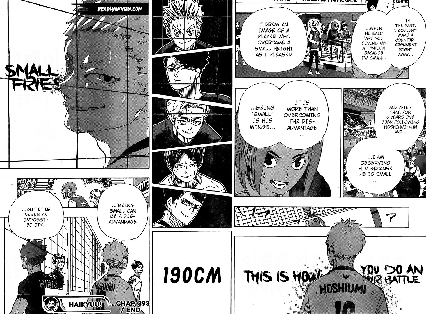 Haikyuu!! chapter 393 page 14