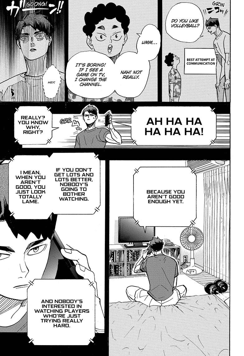 Haikyuu!! chapter 395 page 3