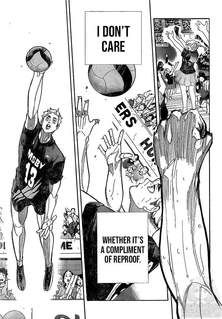Haikyuu!! chapter 396 page 16