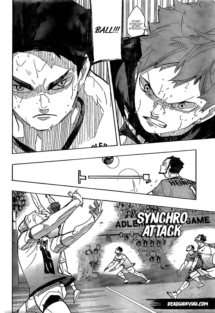 Haikyuu!! chapter 398 page 3