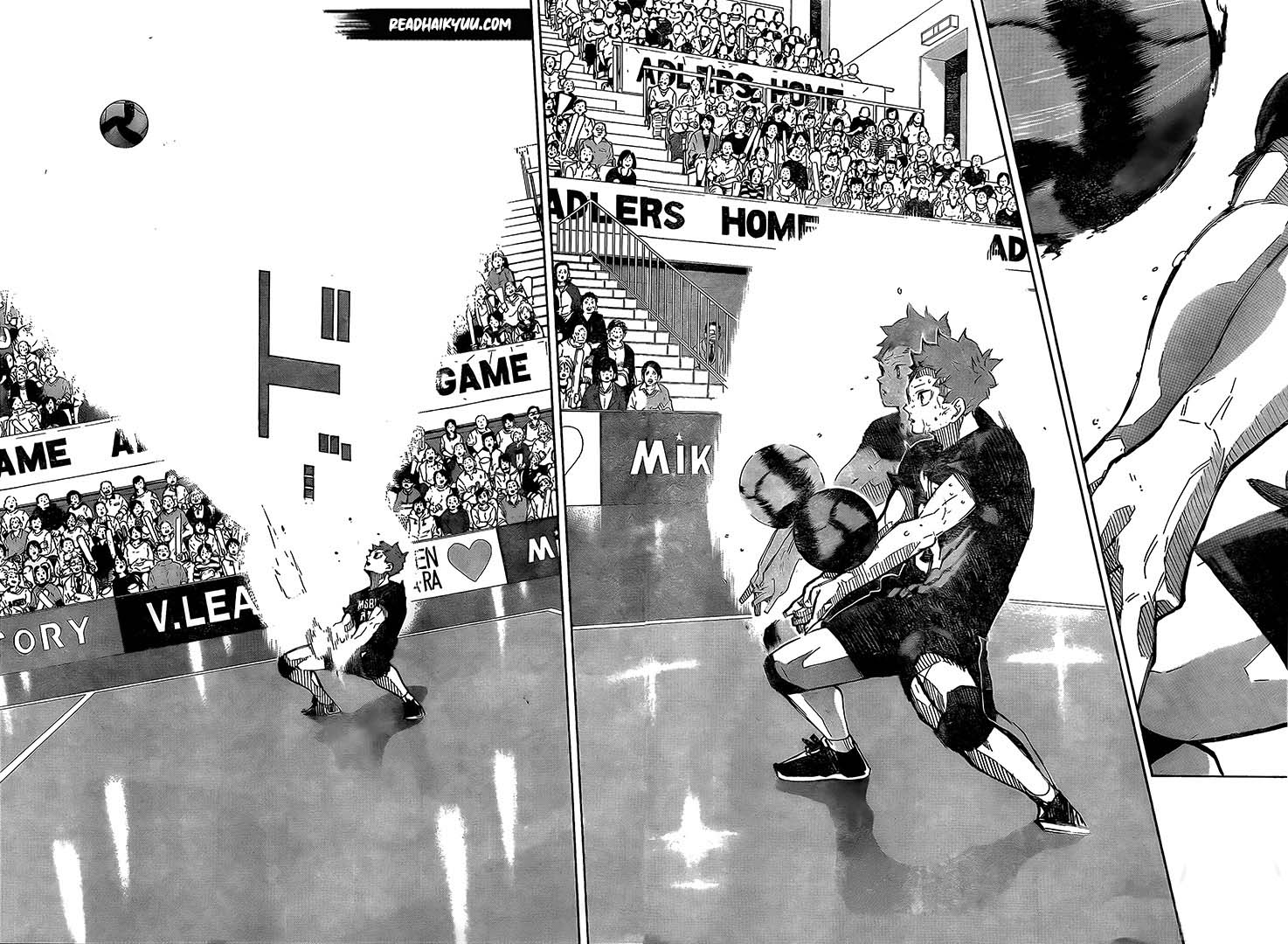Haikyuu!! chapter 398 page 7