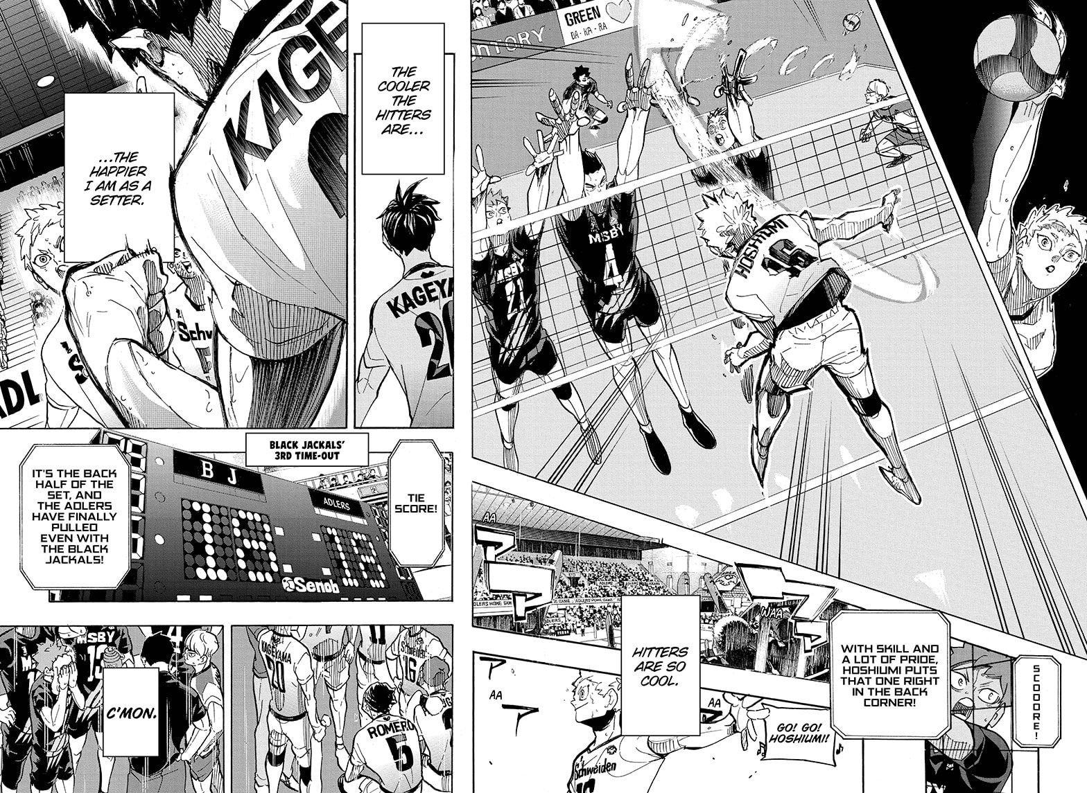 Haikyuu!! chapter 399 page 14
