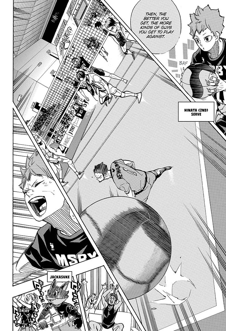 Haikyuu!! chapter 399 page 2