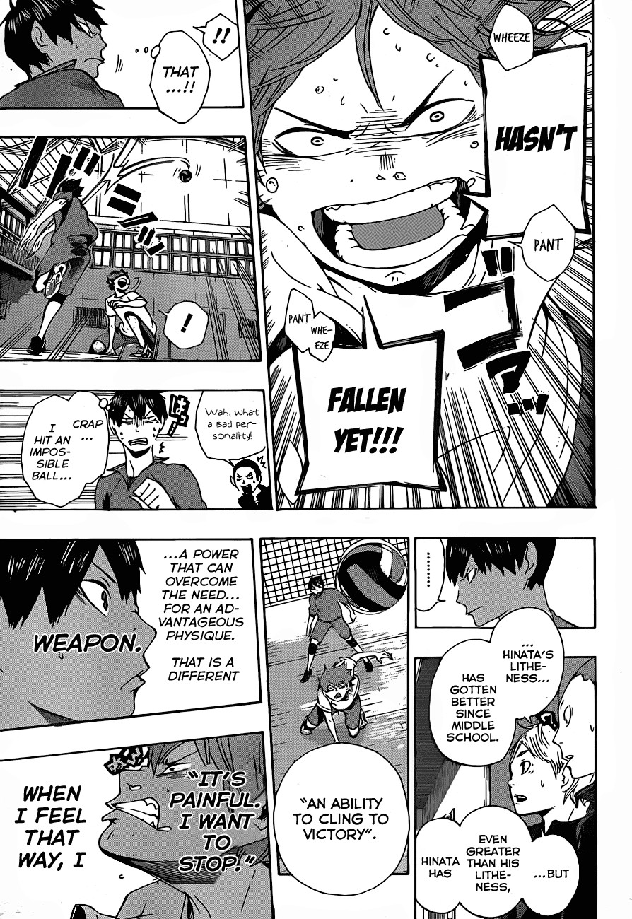 Haikyuu!! chapter 4 page 15