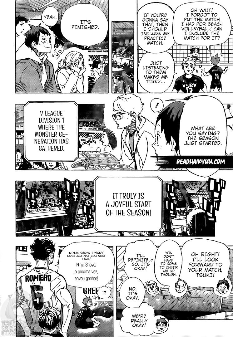 Haikyuu!! chapter 401 page 11