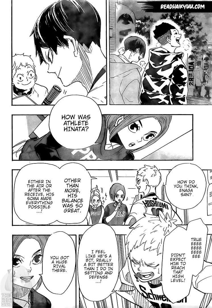 Haikyuu!! chapter 401 page 19