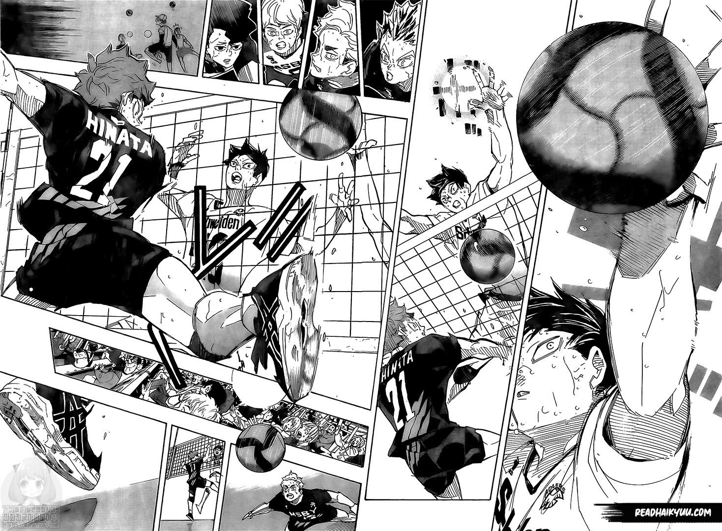 Haikyuu!! chapter 401 page 5