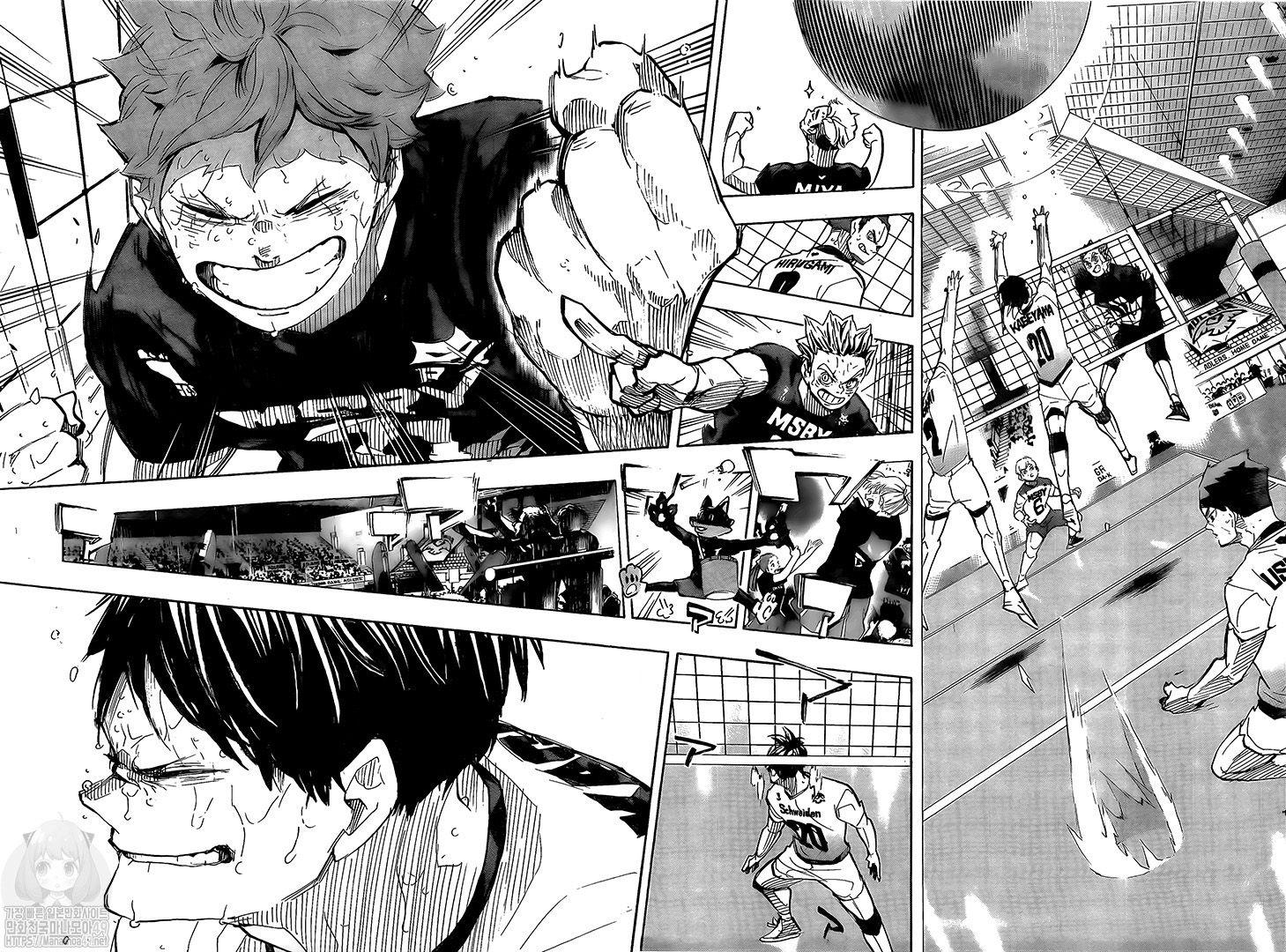 Haikyuu!! chapter 401 page 8