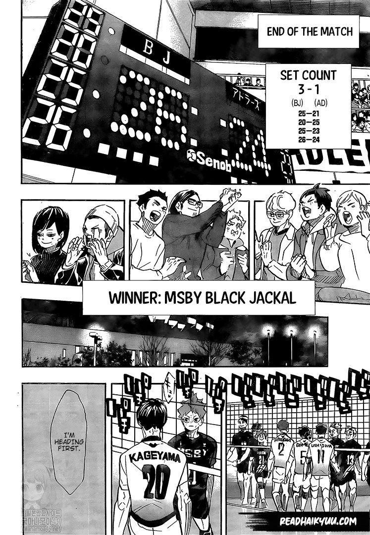 Haikyuu!! chapter 401 page 9