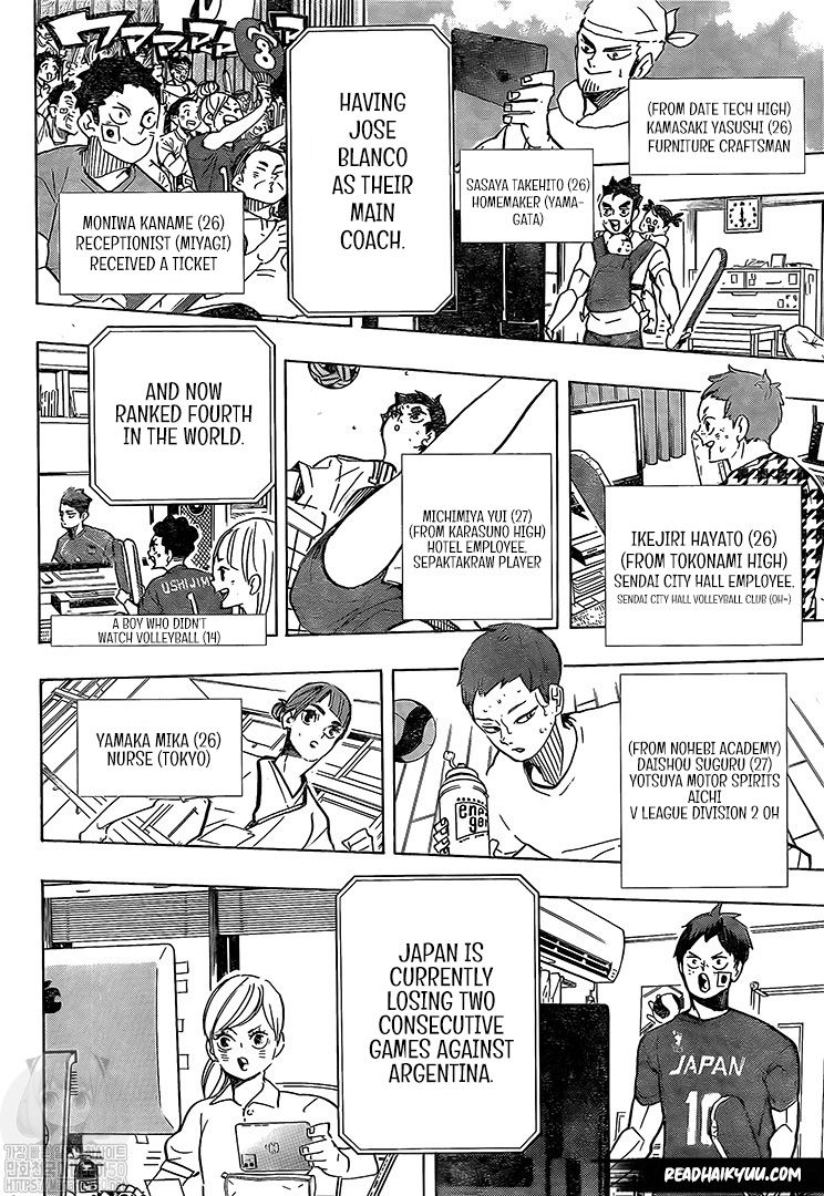 Haikyuu!! chapter 402 page 11