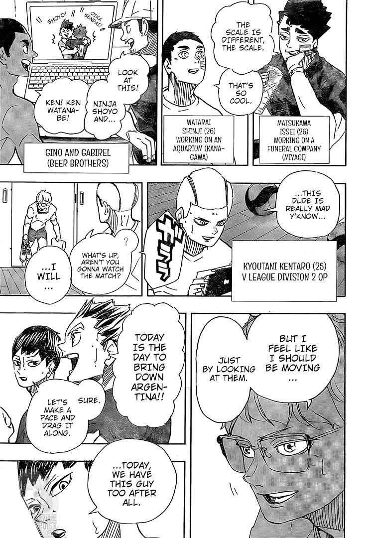 Haikyuu!! chapter 402 page 14