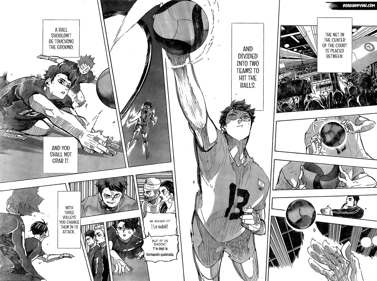Haikyuu!! chapter 402 page 17