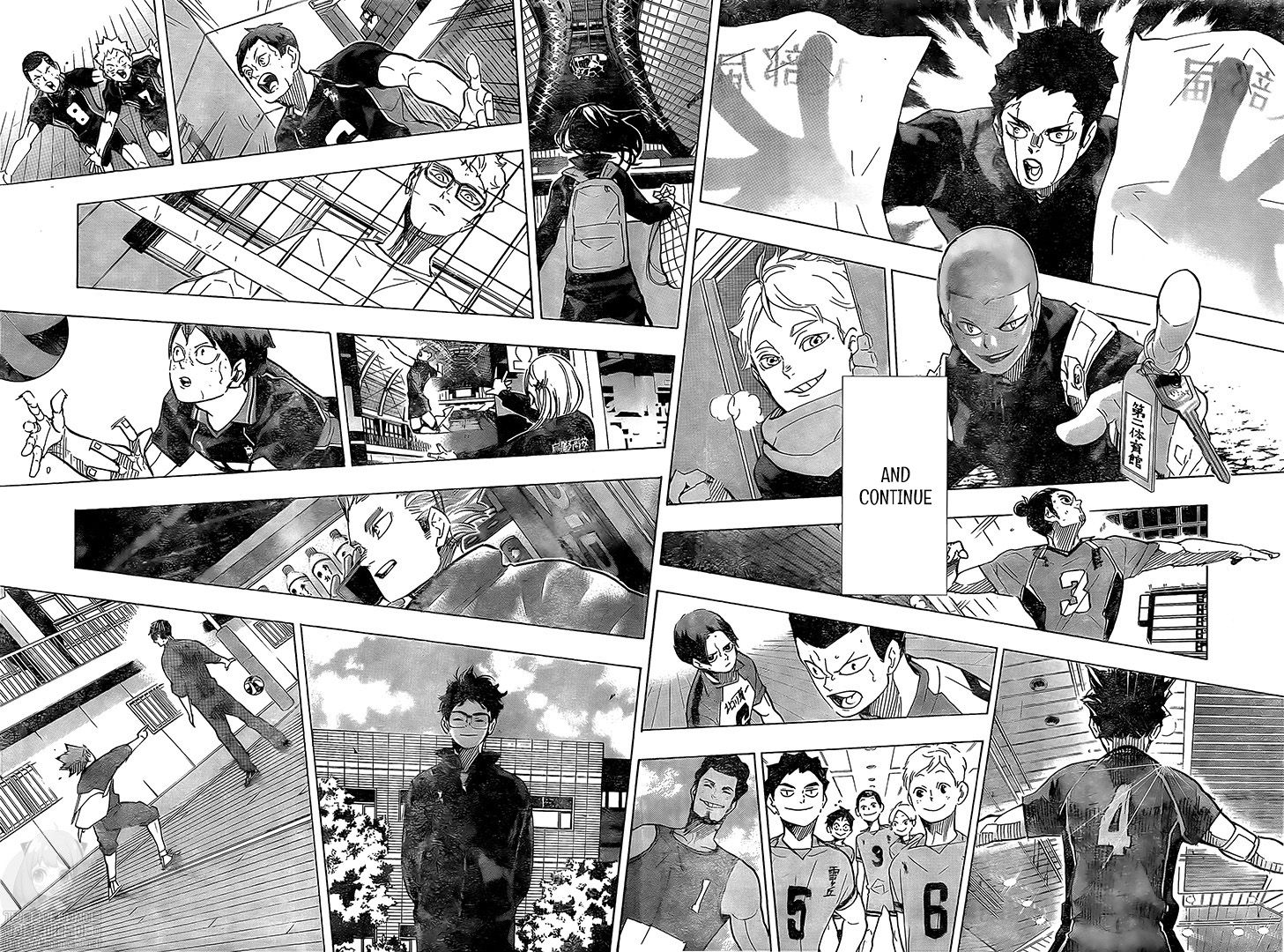 Haikyuu!! chapter 402 page 18