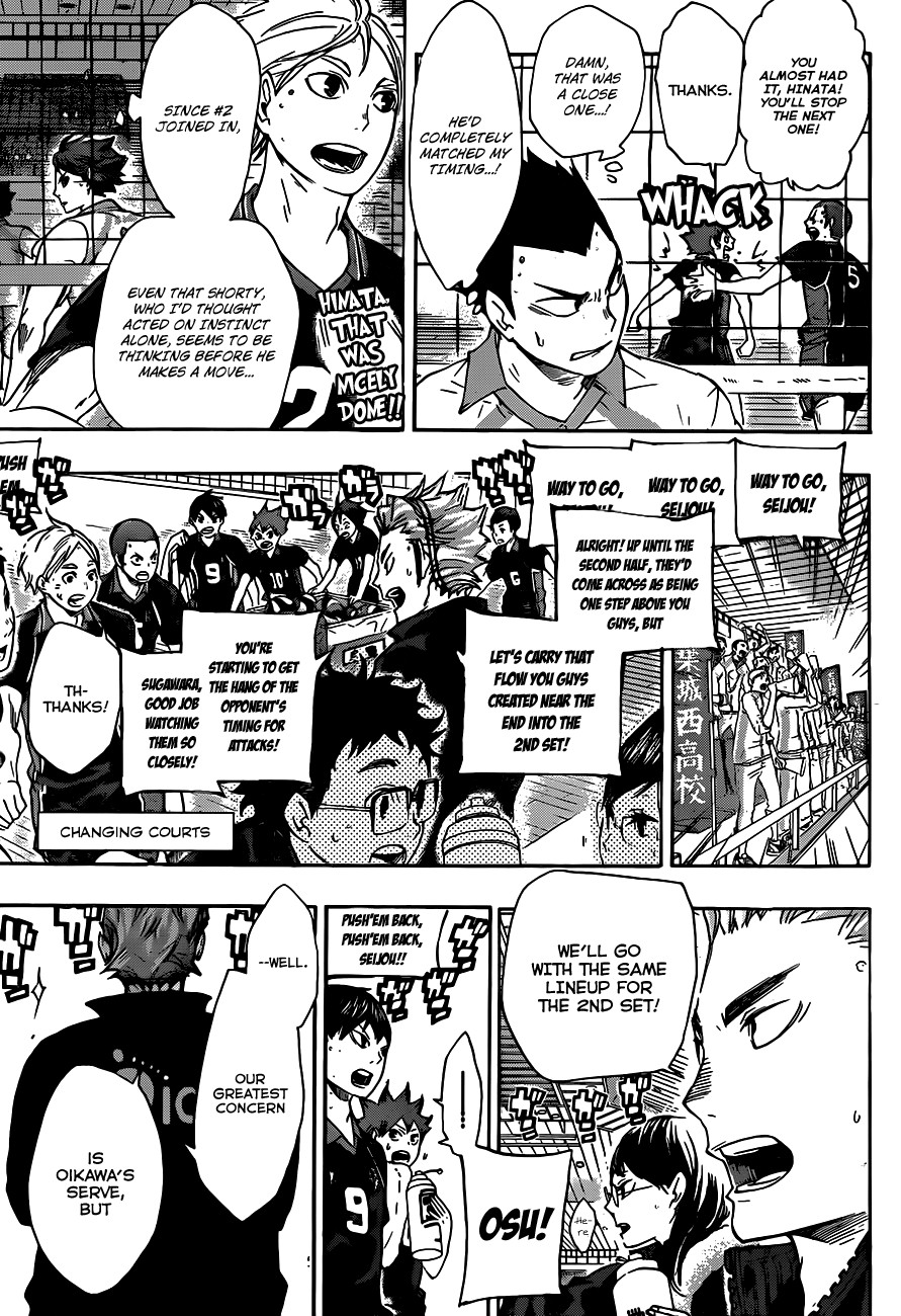 Haikyuu!! chapter 55 page 15