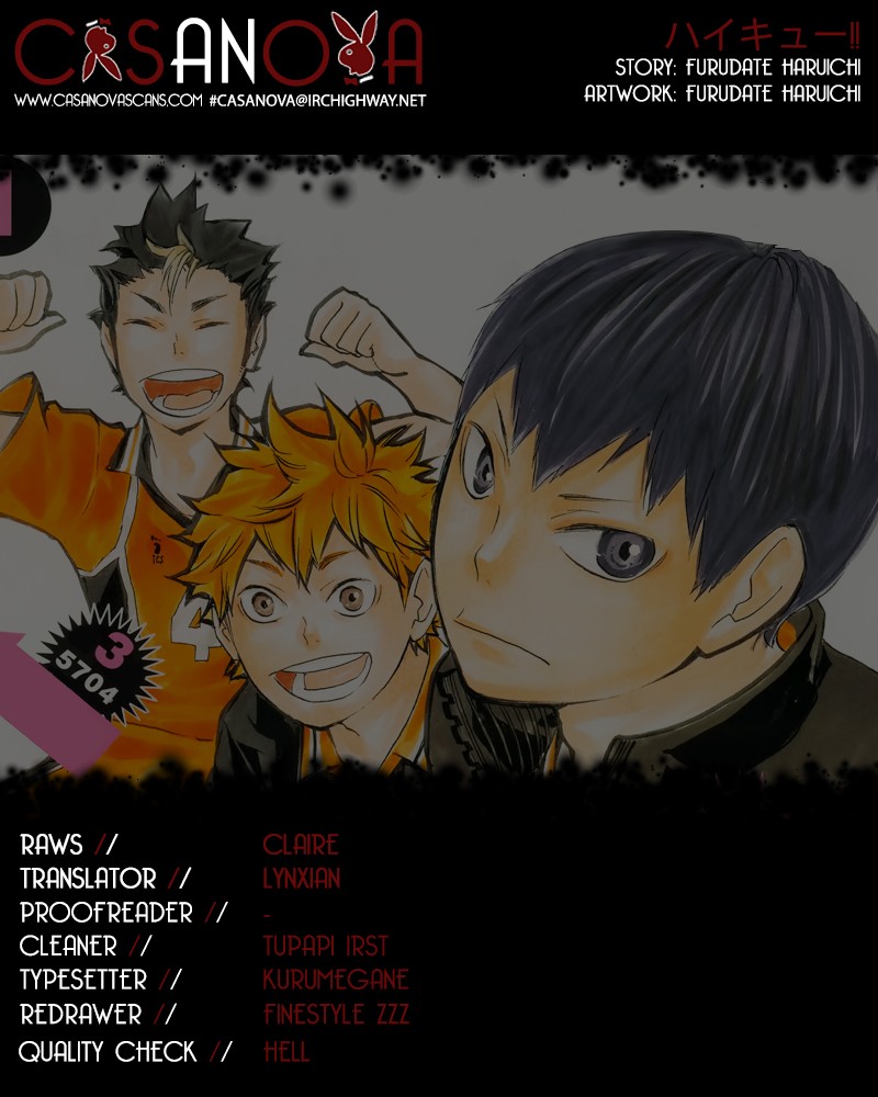 Haikyuu!! chapter 58 page 1