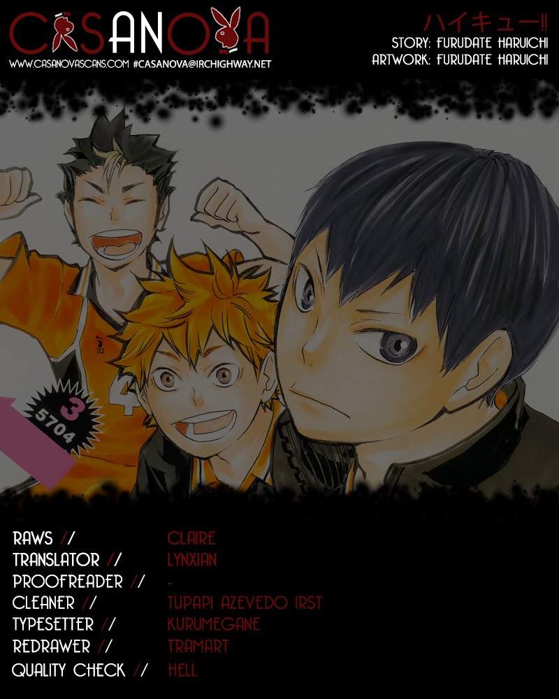 Haikyuu!! chapter 63 page 1