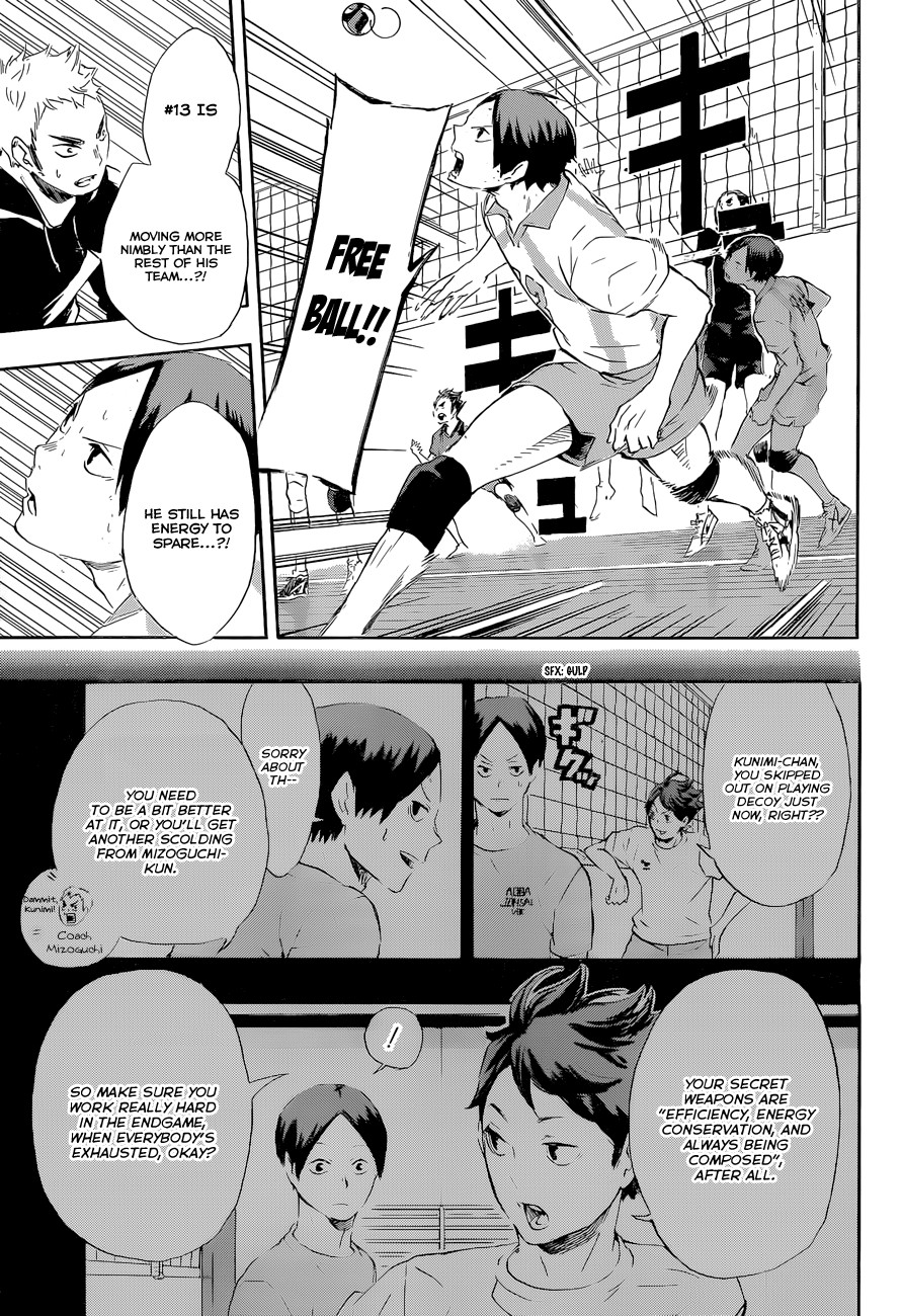 Haikyuu!! chapter 67 page 15