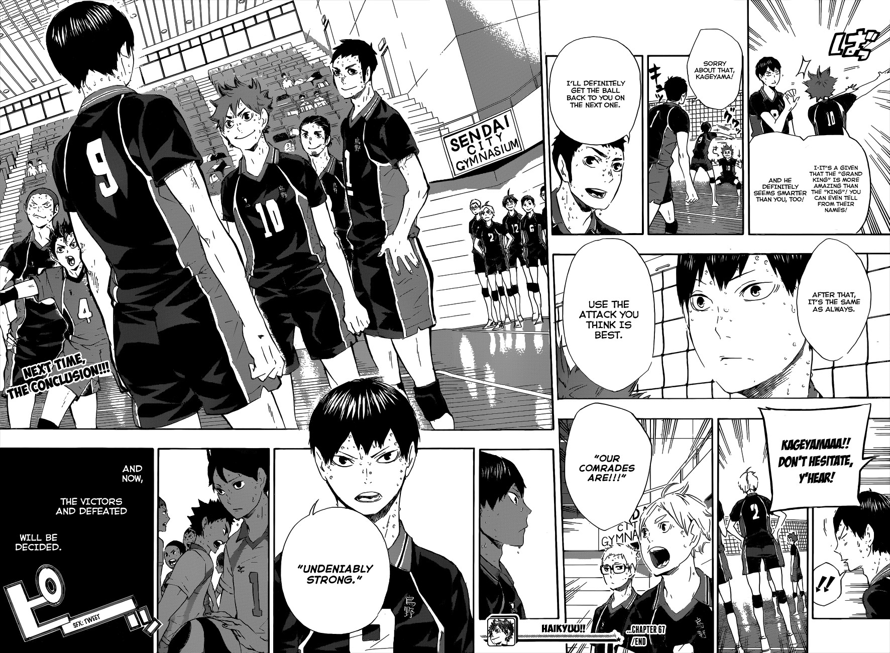 Haikyuu!! chapter 67 page 20