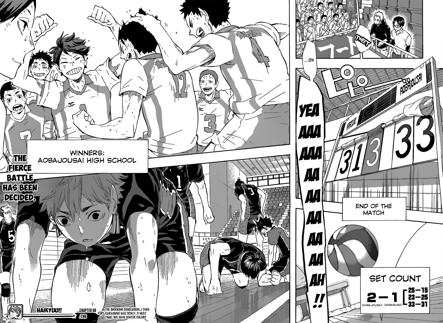 Haikyuu!! chapter 68 page 15