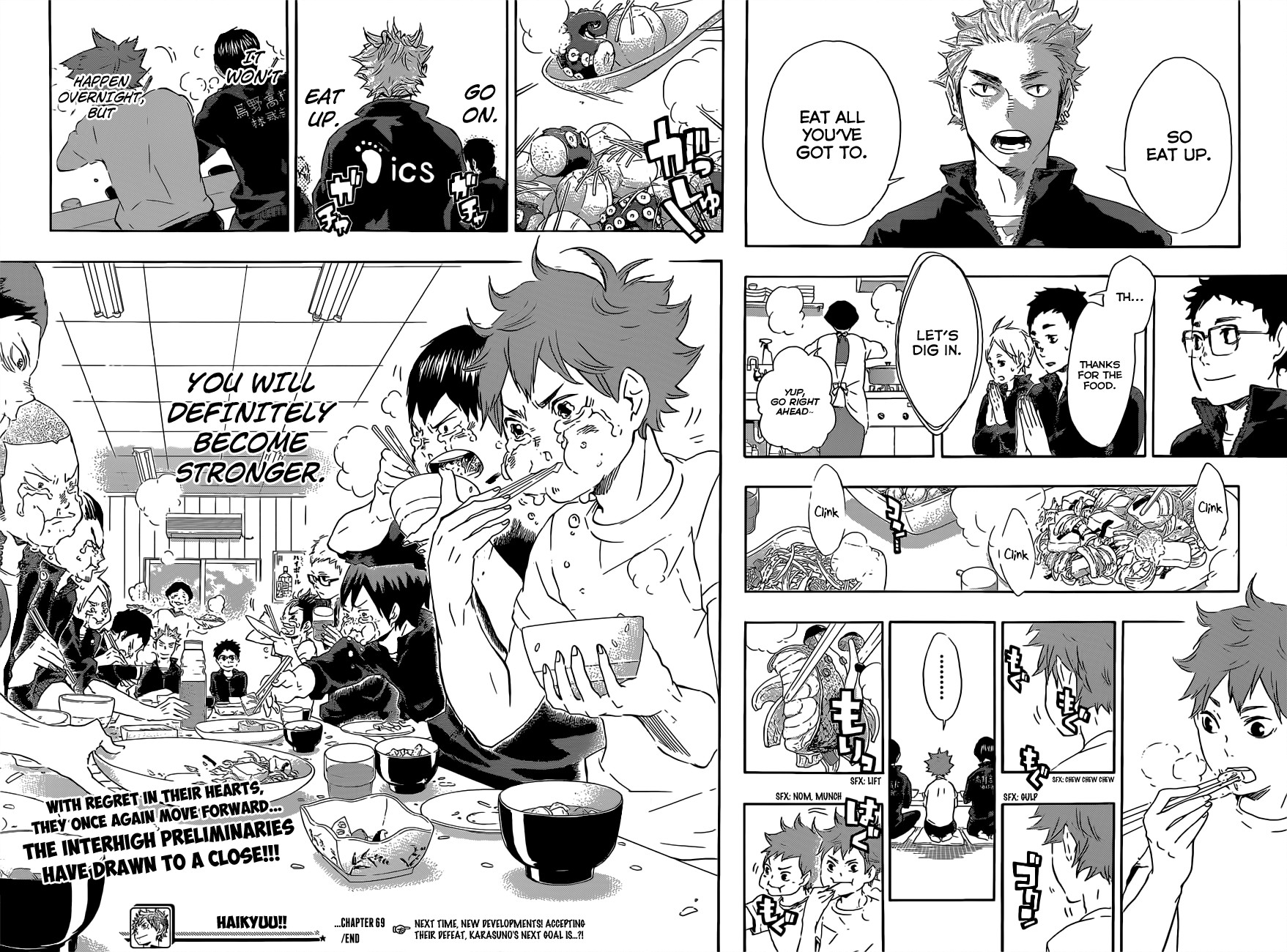 Haikyuu!! chapter 69 page 18