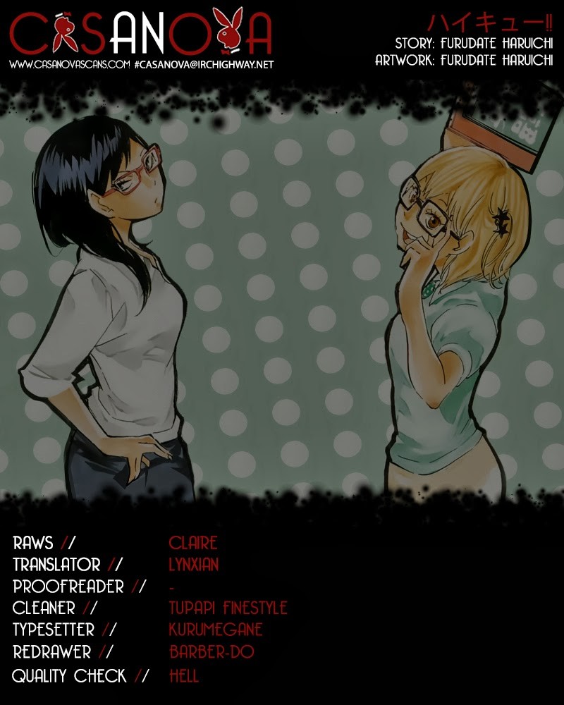Haikyuu!! chapter 78 page 1