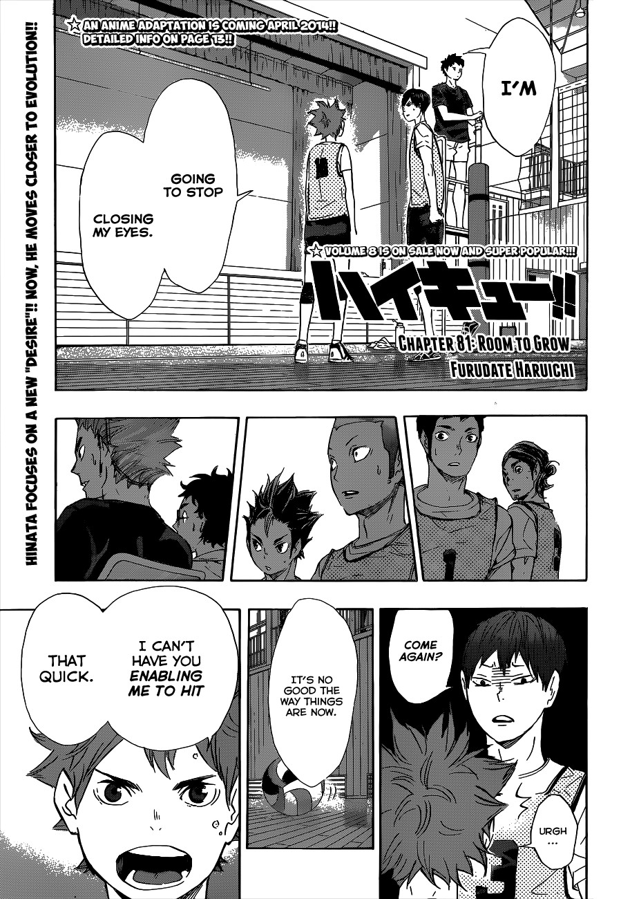 Haikyuu!! chapter 81 page 2