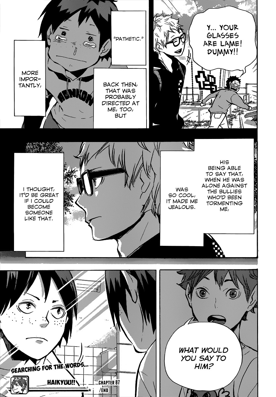 Haikyuu!! chapter 87 page 19