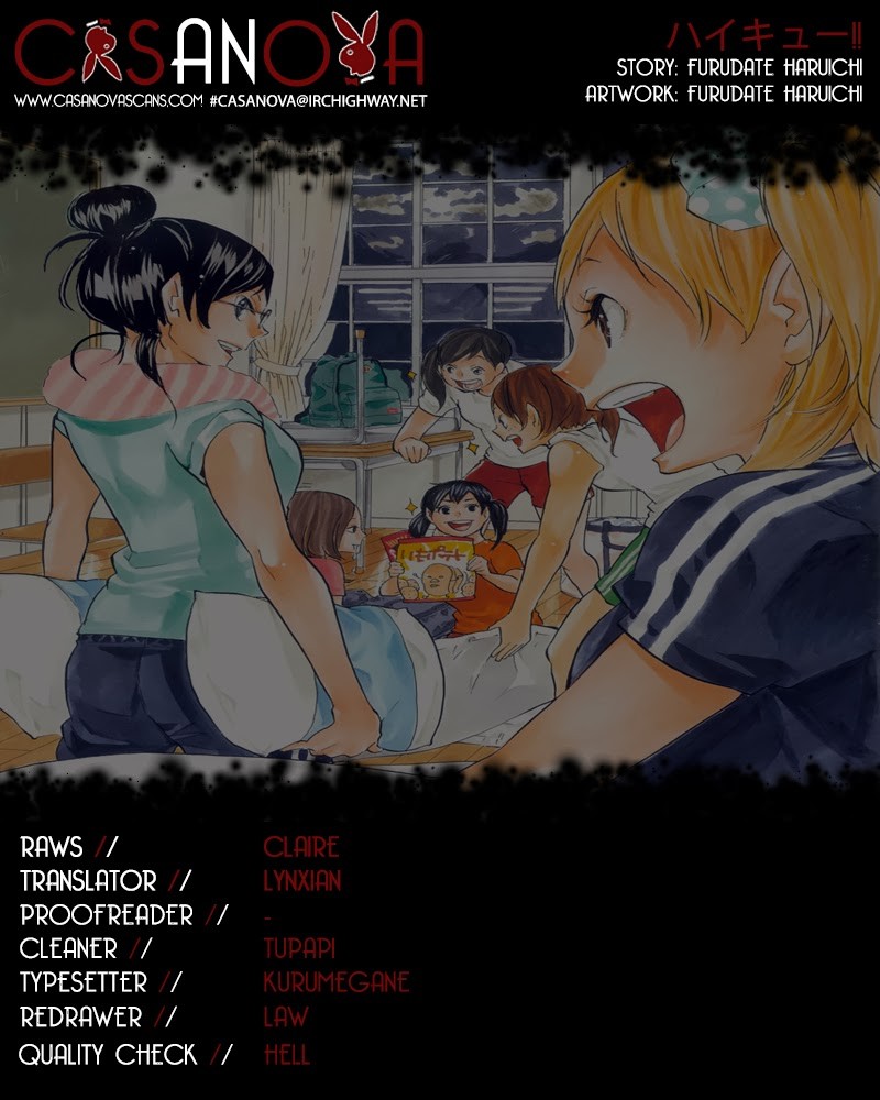 Haikyuu!! chapter 90 page 1
