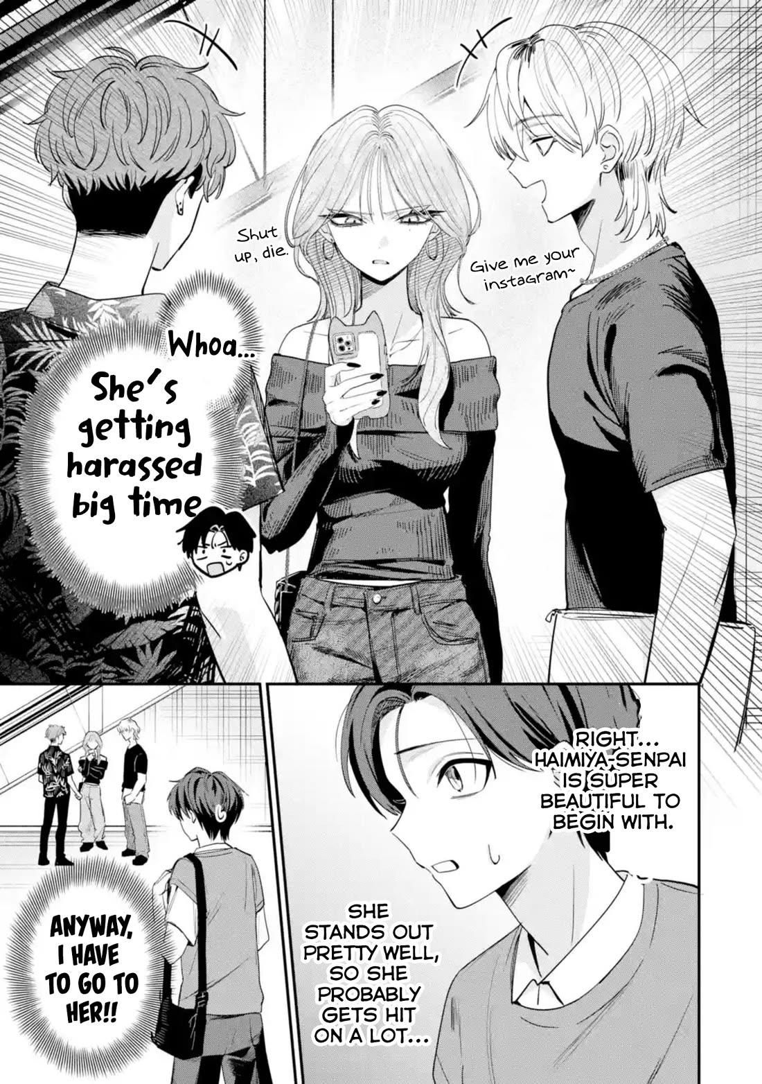 Haimiya-Senpai is Scary But Cute chapter 11 page 4