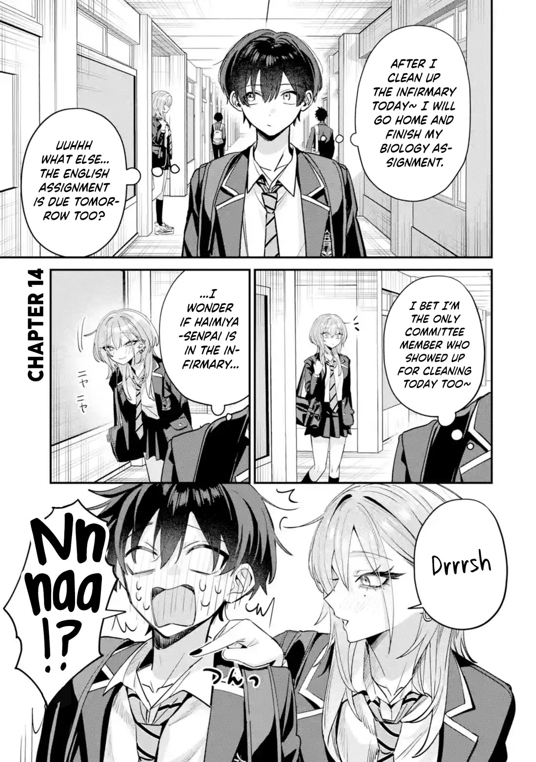 Haimiya-Senpai is Scary But Cute chapter 14 page 2