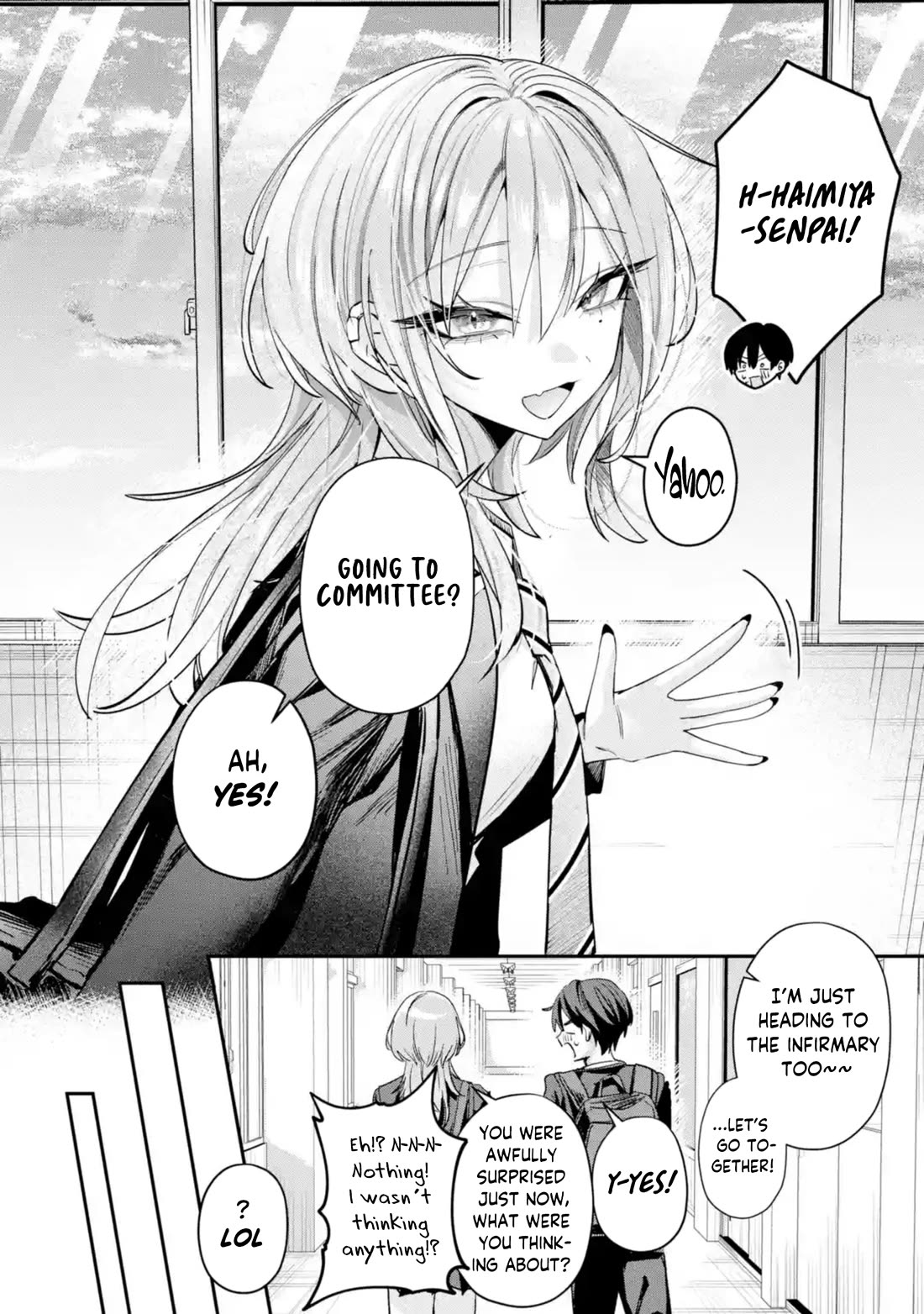 Haimiya-Senpai is Scary But Cute chapter 14 page 3