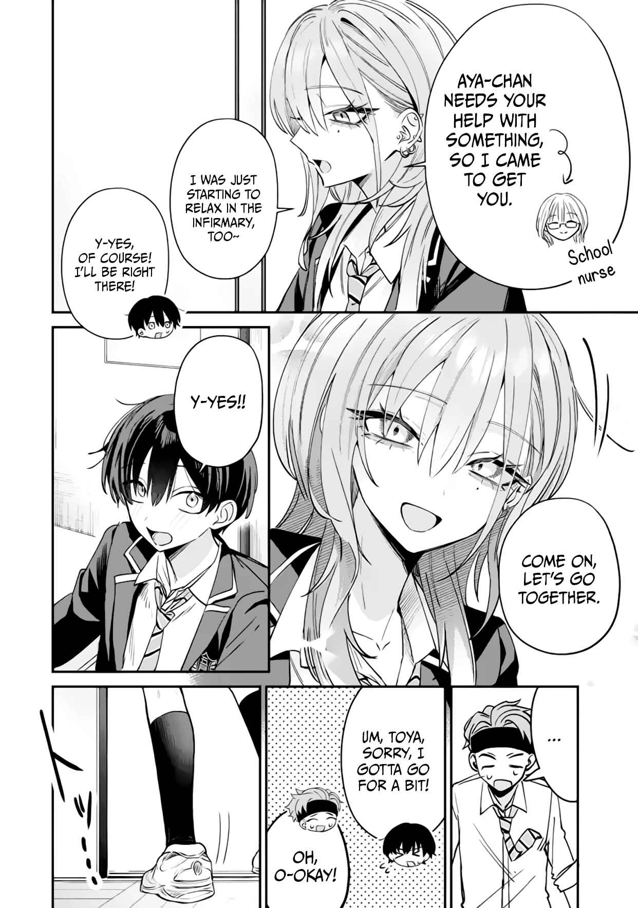 Haimiya-Senpai is Scary But Cute chapter 15 page 11