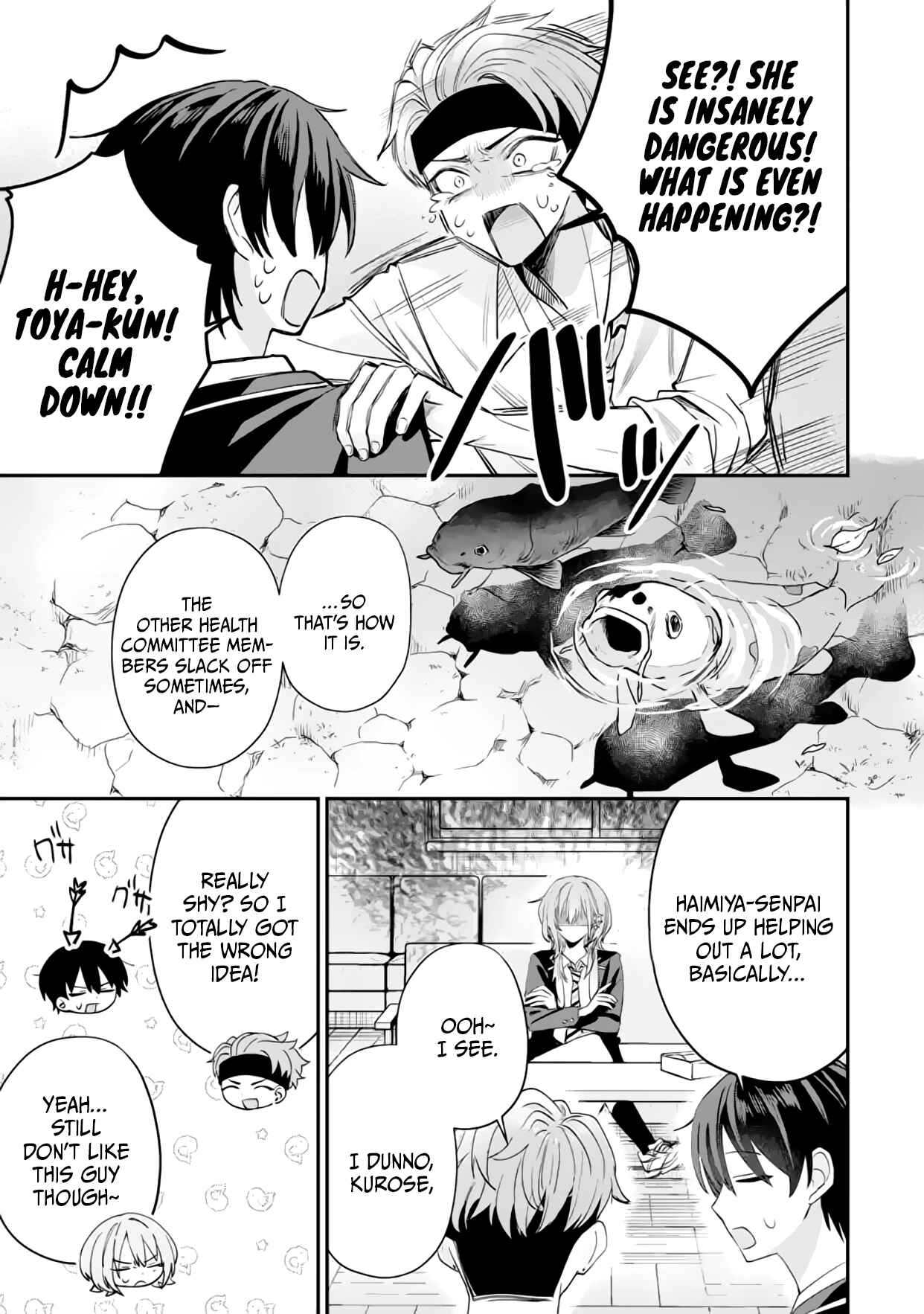Haimiya-Senpai is Scary But Cute chapter 16 page 8