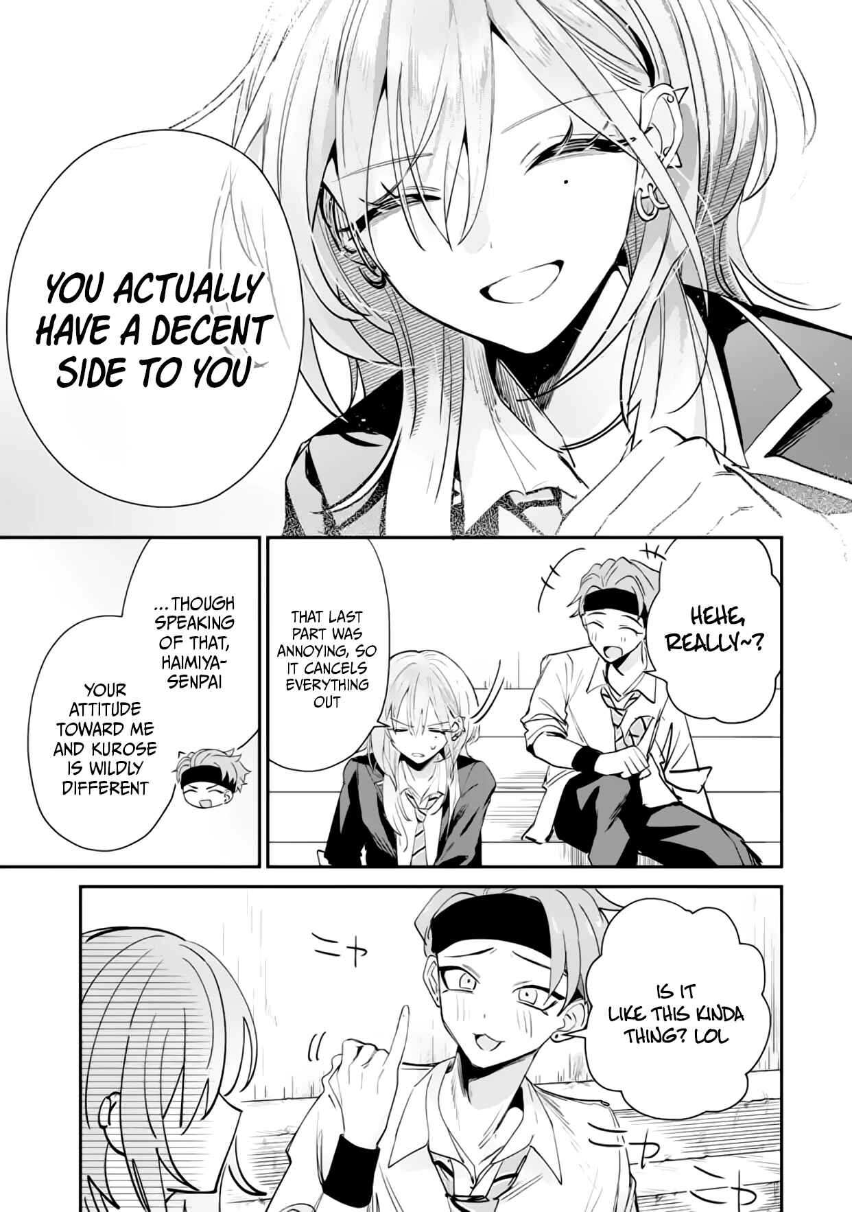 Haimiya-Senpai is Scary But Cute chapter 17 page 14