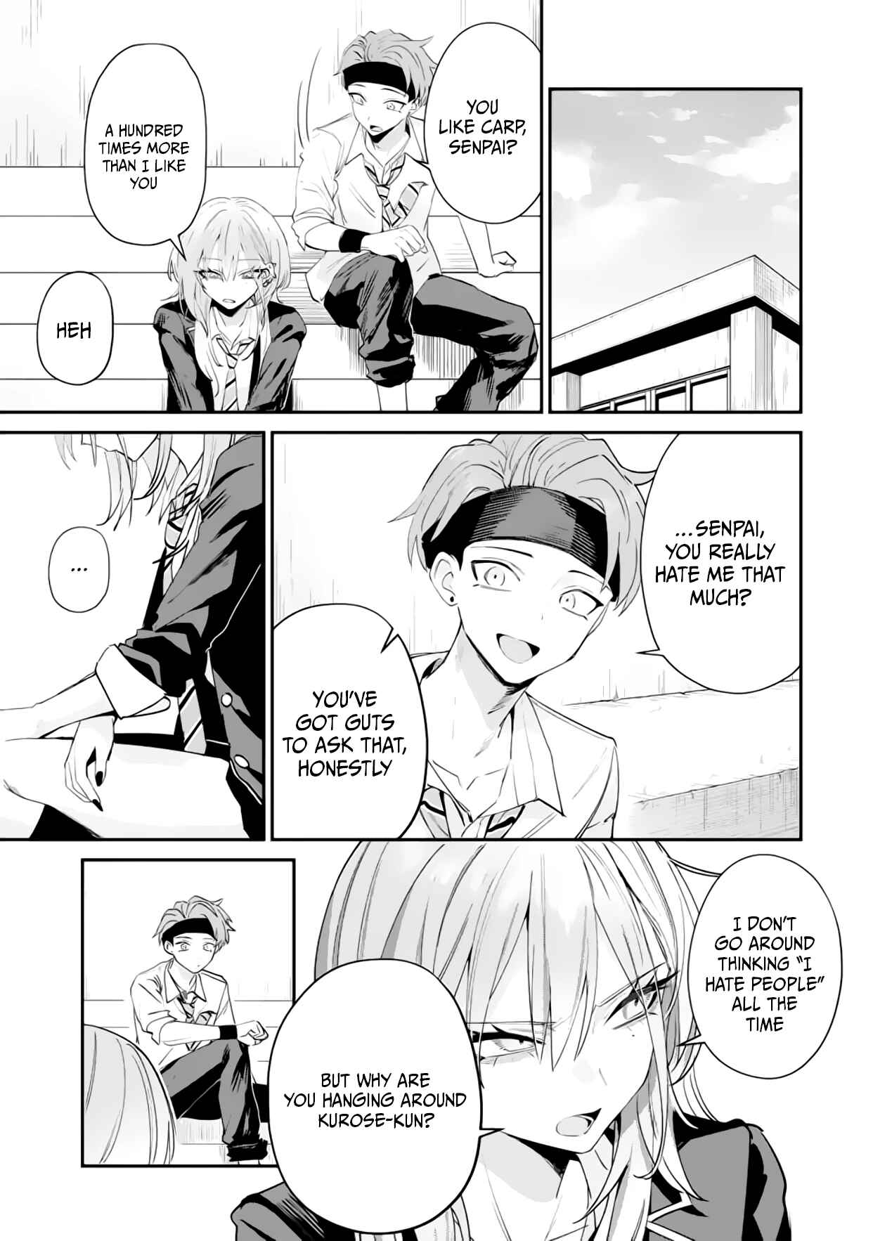 Haimiya-Senpai is Scary But Cute chapter 17 page 8