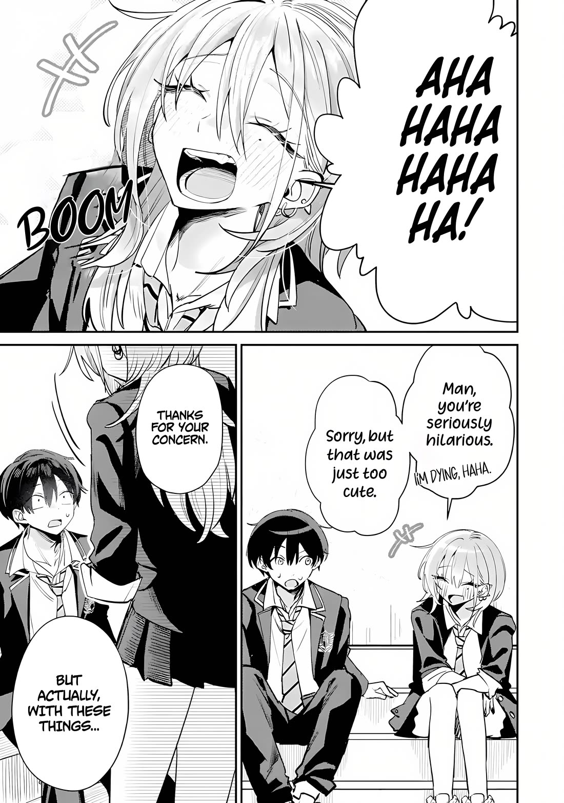 Haimiya-Senpai is Scary But Cute chapter 19 page 14