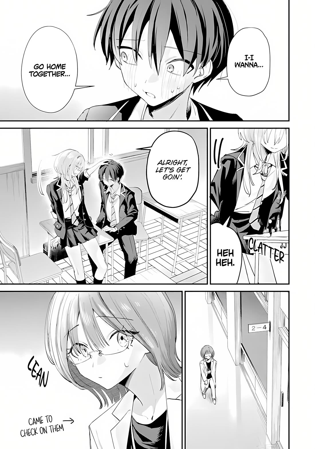 Haimiya-Senpai is Scary But Cute chapter 24 page 14